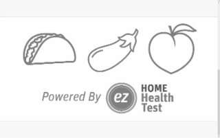 POWERED BY EZ HOME HEALTH TEST logo