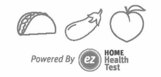 POWERED BY EZ HOME HEALTH TEST logo