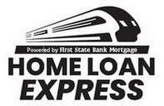 POWERED BY FIRST STATE BANK MORTGAGE HOME LOAN EXPRESS logo