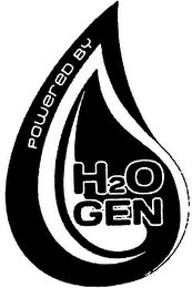 POWERED BY H2O GEN logo