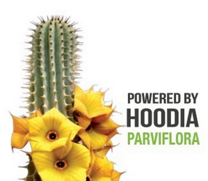 POWERED BY HOODIA PARVIFLORA logo
