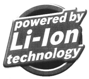 POWERED BY LI-ION TECHNOLOGY logo
