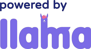 POWERED BY LLAMA logo