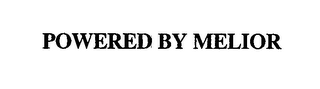 POWERED BY MELIOR logo