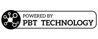 POWERED BY PBT TECHNOLOGY logo