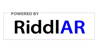 POWERED BY RIDDLAR logo