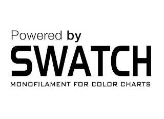 POWERED BY SWATCH MONOFILAMENT FOR COLOR CHARTS logo