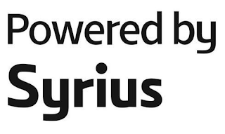 POWERED BY SYRIUS logo