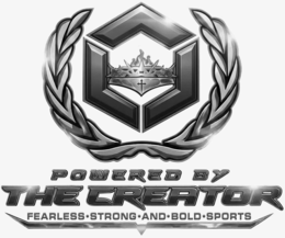 POWERED BY THE CREATOR FEARLESS·STRONG·AND·BOLD·SPORTS