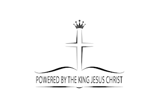 POWERED BY THE KING JESUS CHRIST logo