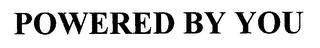 POWERED BY YOU logo