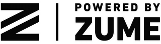 POWERED BY ZUME logo