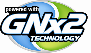 POWERED WITH GNX2 TECHNOLOGY logo