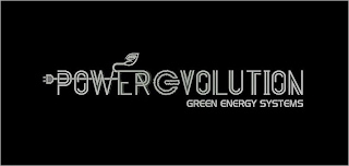 POWEREVOLUTION GREEN ENERGY SYSTEMS logo