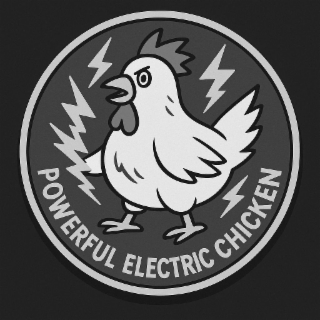 POWERFUL ELECTRIC CHICKEN logo