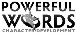 POWERFUL WORDS CHARACTER DEVELOPMENT logo