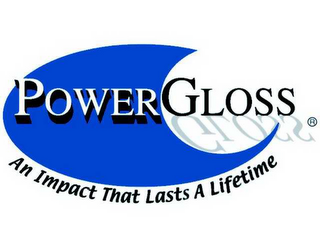 POWERGLOSS AN IMPACT THAT LASTS A LIFETIME logo