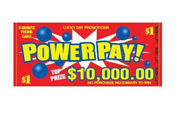 POWERPAY TOP PRIZE $10,000.00 $1 logo