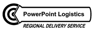 POWERPOINT LOGISTICS REGIONAL DELIVERY SERVICE logo