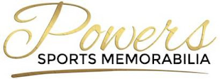 POWERS SPORTS MEMORABILIA logo