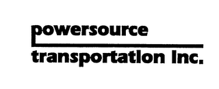 POWERSOURCE TRANSPORTATION INC. logo