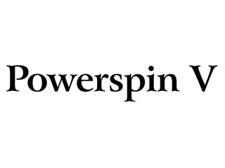 POWERSPIN V logo
