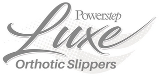 POWERSTEP LUXE ORTHOTIC SLIPPERS logo