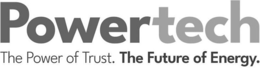 POWERTECH THE POWER OF TRUST. THE FUTURE OF ENERGY. logo
