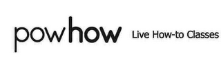 POWHOW LIVE HOW-TO CLASSES logo