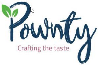 POWNTY CRAFTING THE TASTE logo