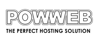 POWWEB THE PERFECT HOSTING SOLUTION logo