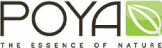 POYA THE ESSENCE OF NATURE logo