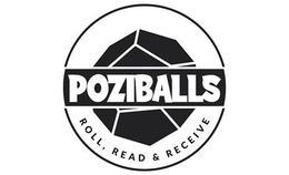 POZIBALLS ROLL, READ &  RECEIVE logo