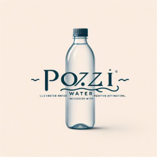 POZZI WATER INFLUSSIED WITH POSITIVE AFFIMATION. L L S V RATER WATER logo
