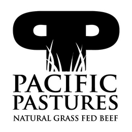 PP PACIFIC PASTURES NATURAL GRASS FED BEEF logo