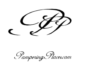 PP PAMPERING PLACES.COM logo