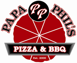 PP PAPA PHIL'S PIZZA & BBQ EST. 2000 logo