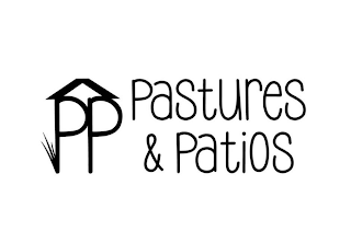 PP PASTURES & PATIOS logo