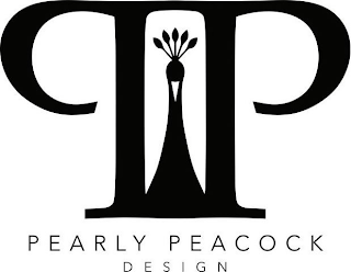 PP PEARLY PEACOCK DESIGN logo