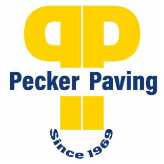 PP PECKER PAVING SINCE 1969 logo
