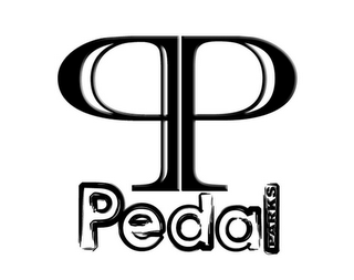 PP PEDAL PARKS logo