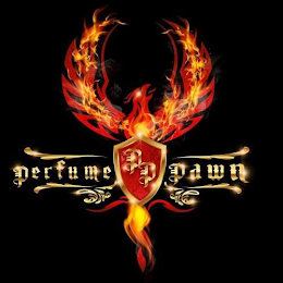 PP PERFUME PAWN logo