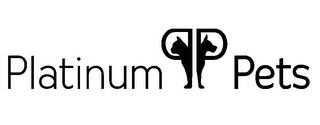 PP PLATINUM PETS logo