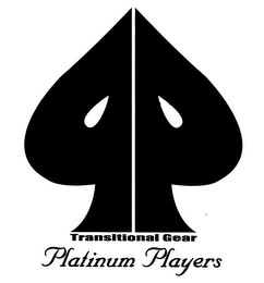 PP PLATINUM PLAYERS TRANSITIONAL GEAR logo