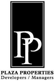 PP PLAZA PROPERTIES DEVELOPERS / MANAGERS logo