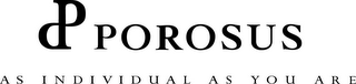 PP POROSUS AS INDIVIDUAL AS YOU ARE logo