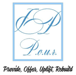 PP P.O.U.R  PROVIDE, OFFER, UPLIFT, REBUILD logo