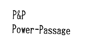 P&P POWER-PASSAGE logo