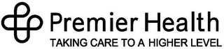 PP PREMIER HEALTH TAKING CARE TO A HIGHER LEVEL logo