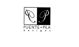 PP PUENTE + PILA DESIGNS logo